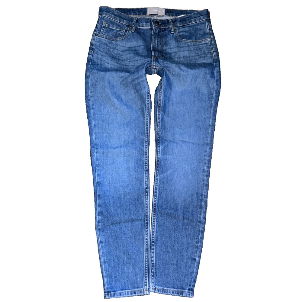 EVERLANE Mid Rise Skinny Leg Stretch Jeans Size 28 RN#139393